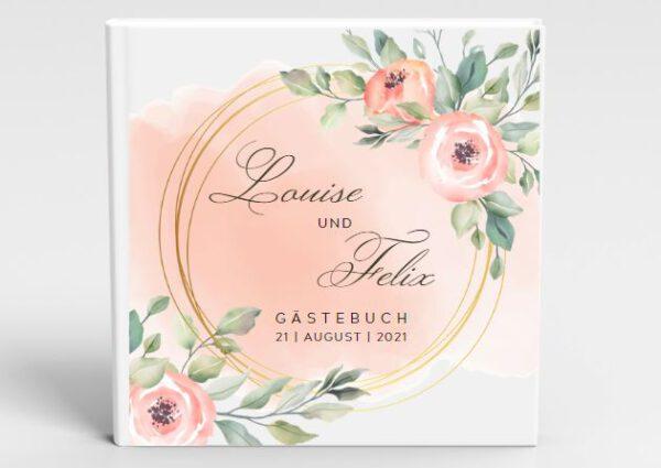 www.mylouise-hochzeitsshop.de Gästebuch zur Hochzeit blanko Gästebuch