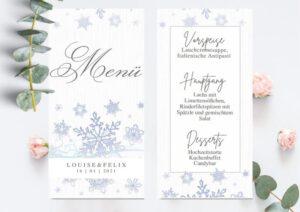 www.mylouise-hochzeitsshop.de Menükarten Hochzeit Speisekarten