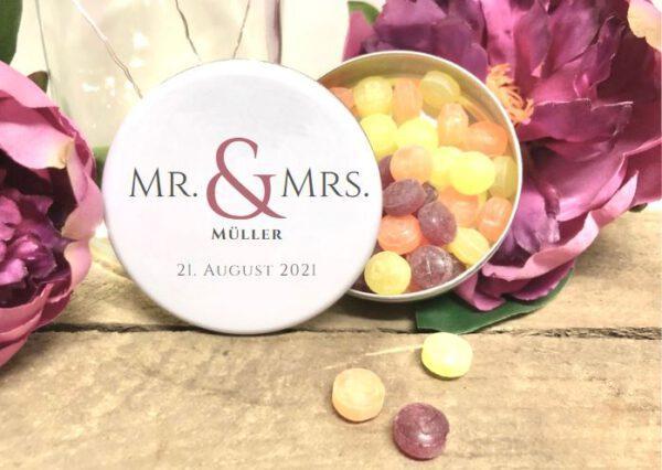 MyLouise Hochzeitsshop Personalisierte Gastgeschenke Bonbondosen zur Hochzeit
