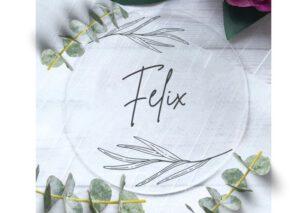 www.mylouise-hochzeitsshop.de Namenskarten Taufe Tischkarten Taufe Platzkarten